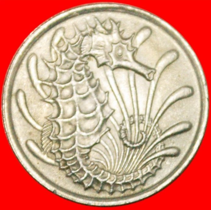 * SEAHORSE (1967-1985): SINGAPORE ★ 10 CENTS 1982! LOW START ★ NO RESERVE!