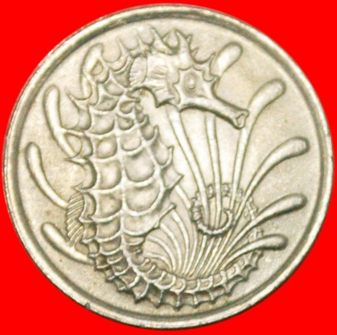  * SEAHORSE (1967-1985): SINGAPORE ★ 10 CENTS 1982! LOW START ★ NO RESERVE!   