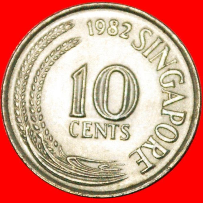  * SEAHORSE (1967-1985): SINGAPORE ★ 10 CENTS 1982! LOW START ★ NO RESERVE!   