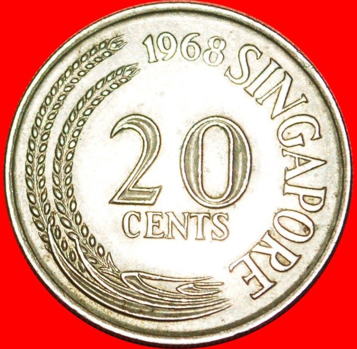 • SWORDFISH: SINGAPORE ★ 20 CENTS 1968! LOW START ★ NO RESERVE!