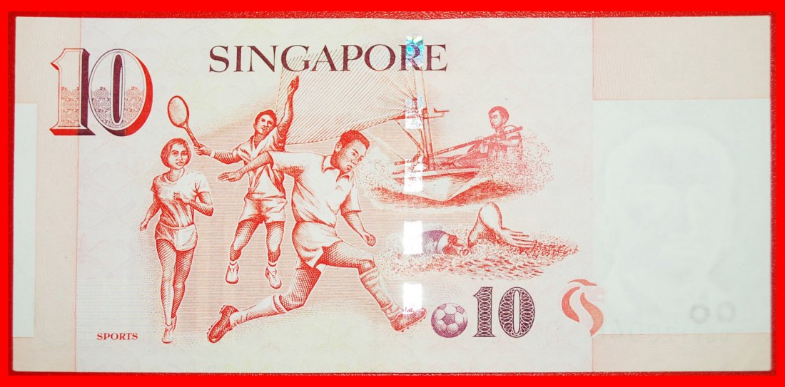  • SPORT ★ SINGAPORE★ 10 DOLLARS (1999)! CRISP! LOW START ★ NO RESERVE!   