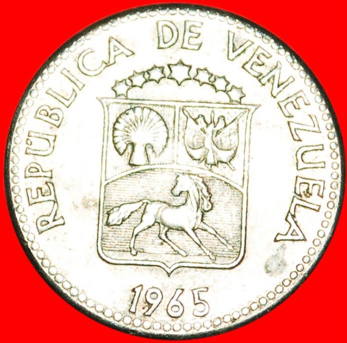  • SPAIN: VENEZUELA ★5 CENTIMOS 1965! LOW START ★ NO RESERVE!   