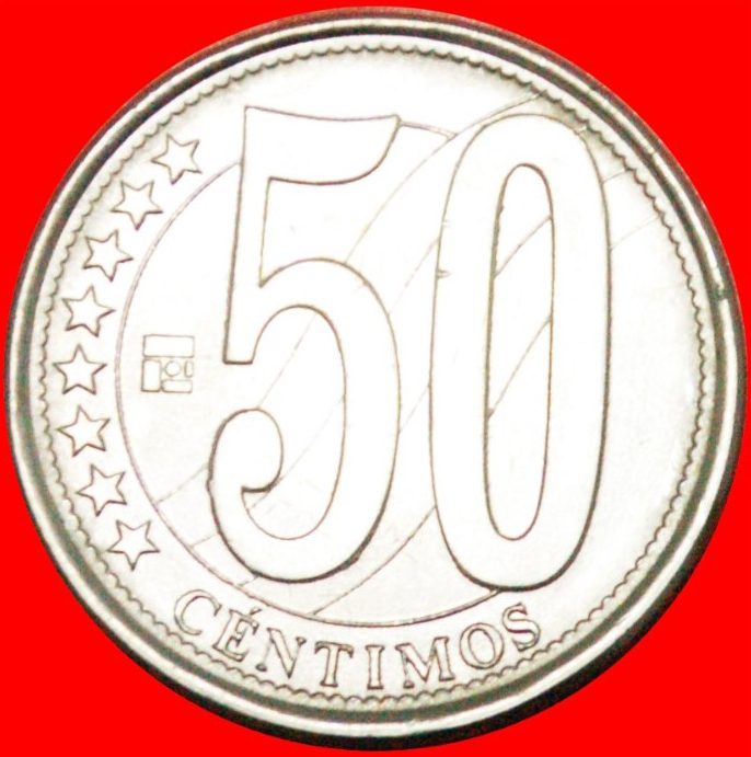  • PFERD: VENEZUELA ★ 50 CENTIMES 2007 uSTG! OHNE VORBEHALT!   