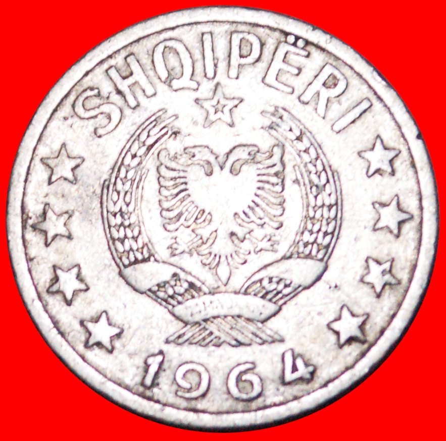  • SOCIALIST REPUBLIC (1945-1990): ALBANIA ★ 20 QINDARKA 1964! LOW START ★ NO RESERVE!   