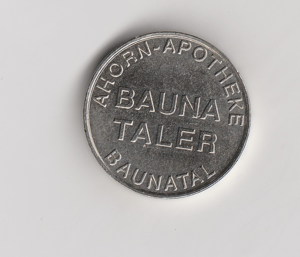  Apotheken Taler   Ahorn Apotheke Bauna Taler (M565)   