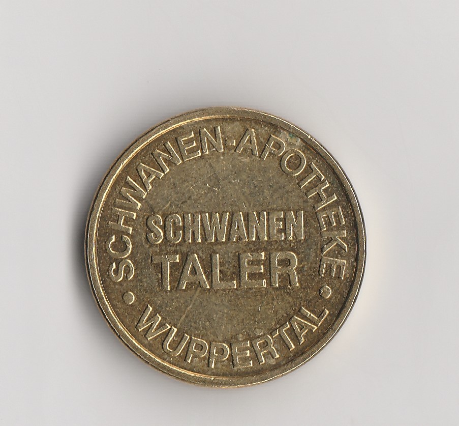  Apotheken Taler  Schwanen Taler Schwanen-Apotheke Wuppertal  (M584)   