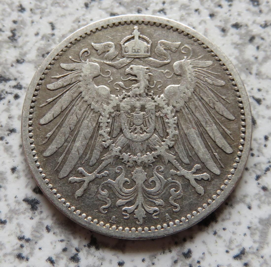  Kaiserreich 1 Mark 1898 A   
