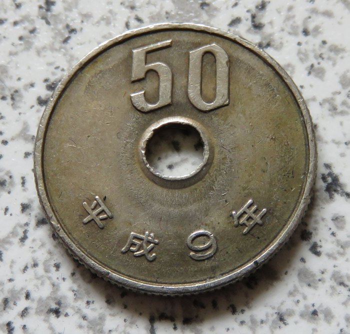 Japan 50 Yen 1997   