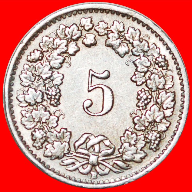  • LIBERTY (1879-2021): SWITZERLAND ★ 5 RAPPEN 1955B! LOW START! ★ NO RESERVE!   