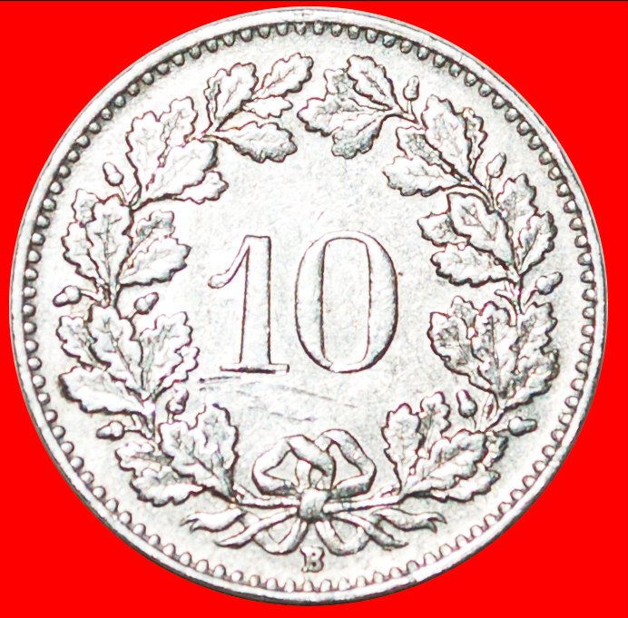  • LIBERTY (1879-2021): SWITZERLAND ★ 10 RAPPEN 1954B! LOW START! ★ NO RESERVE!   