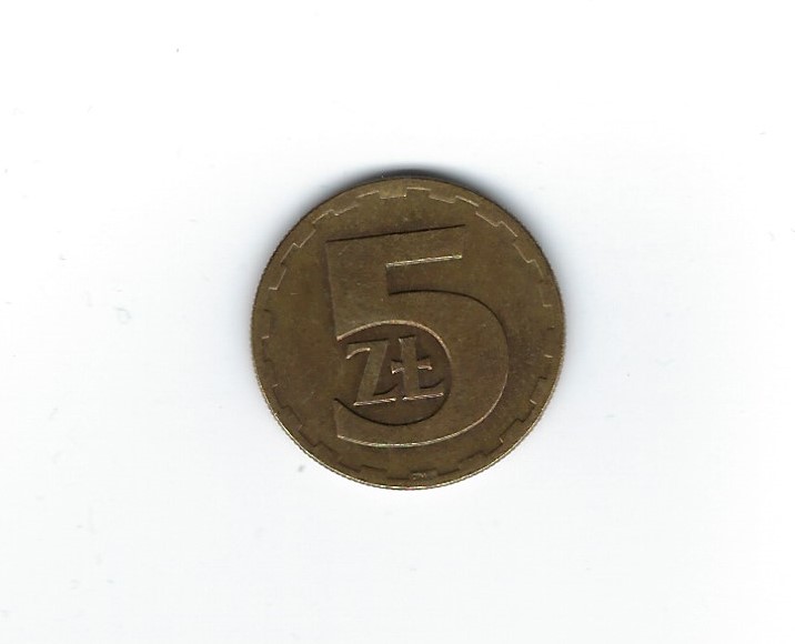 Polen 5 Zlotych 1976   