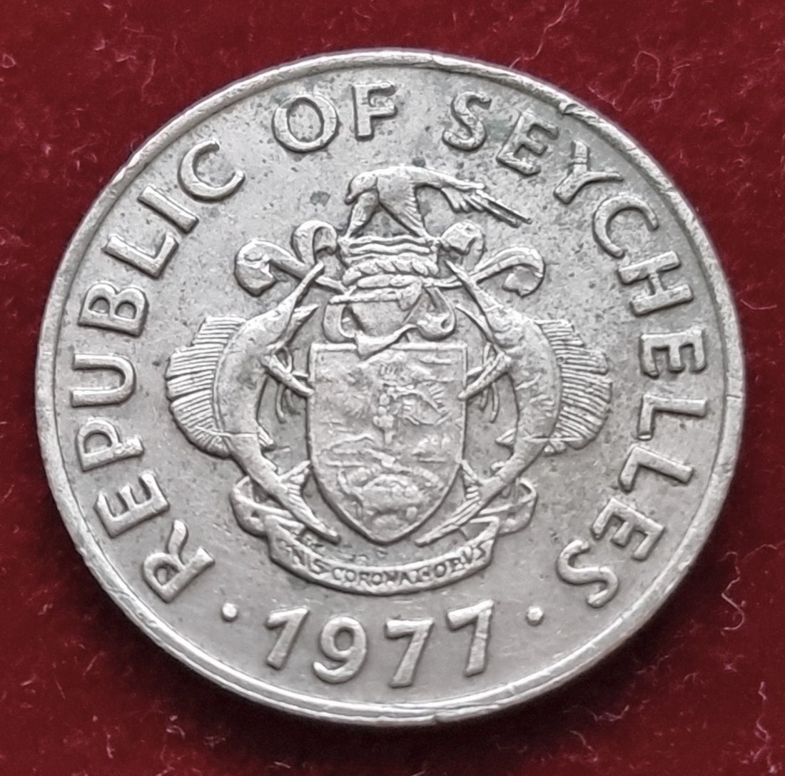  10400(30) 50 Cents (Seychellen) 1977 in  .................................... von Berlin_coins   