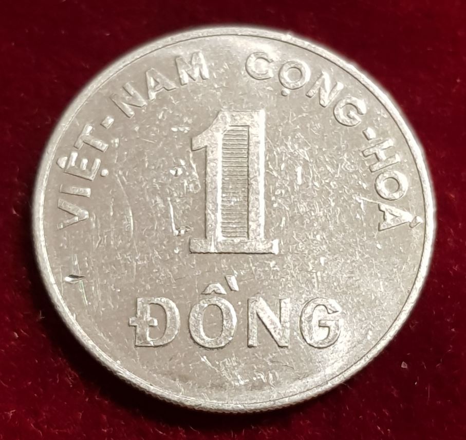  4727(11) 1 Dong (Vietnam / Reispflanze) 1971 in ss ................................ von Berlin_coins   