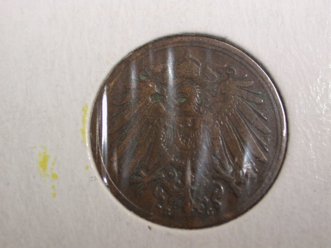  F-02  KR  1 Pfennig 1892 G in f.ss     Originalbilder   