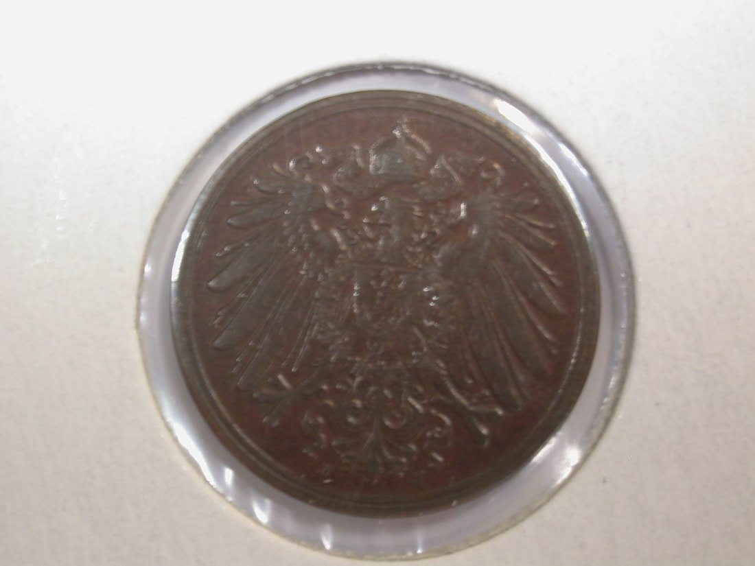  F-02  KR  1 Pfennig 1895 J in f.vz    Originalbilder   