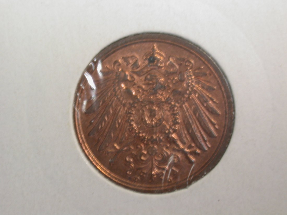  F-02  KR  2 Pfennig  1912 D in f.ST   Originalbilder   