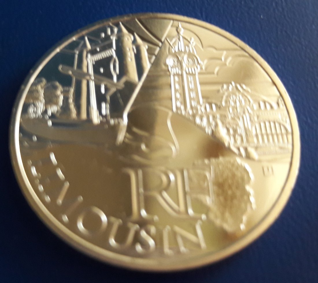  Frankreich - 10 Euro 2011 - aus Regionenserie - Limousine - Silber   