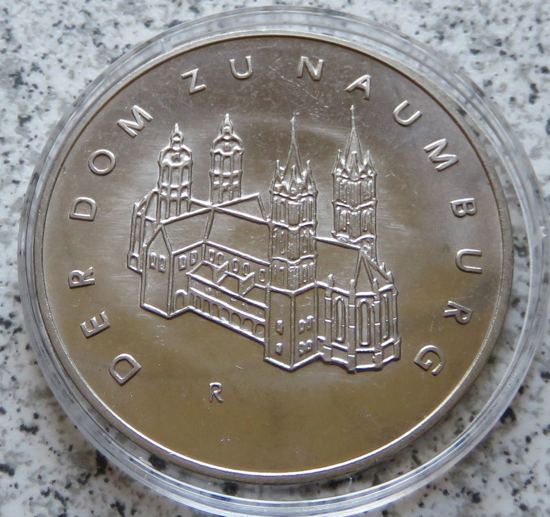  Aus Serie Gedenkmedaillen der Münze der DDR, Nr. 25 Dom zu Naumburg, 1967   