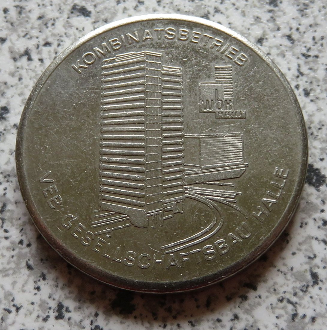  Kombinatsbetrieb VEB Gesellschaftsbau Halle / Brunoswarte, H231   