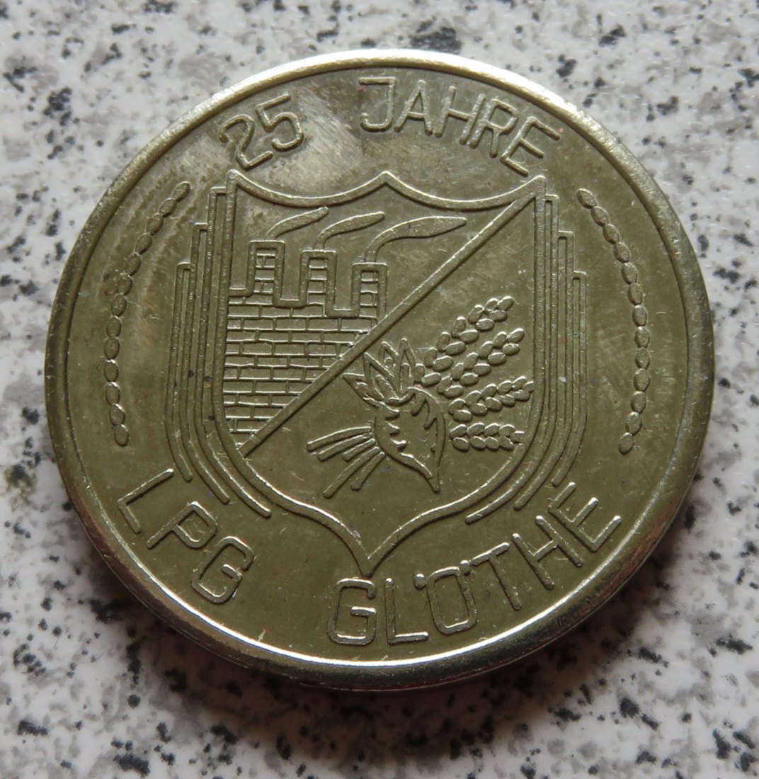  25 Jahre LPG Glöthe / Deutsche Demokratische Republik, G68   