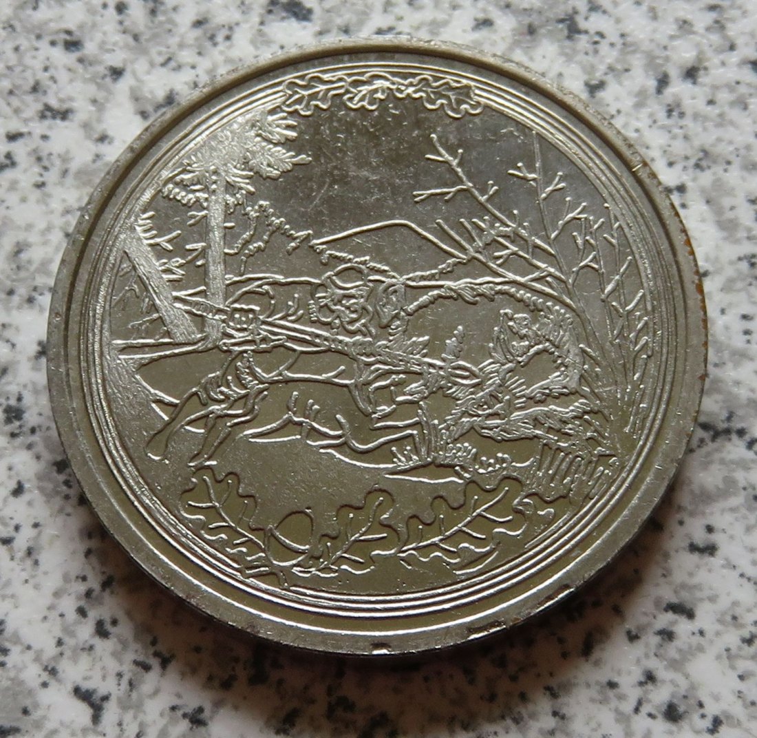  Bezirksjagdbehörde Halle 35 Jahre Sozialistisches Jagdwesen, H152-155   