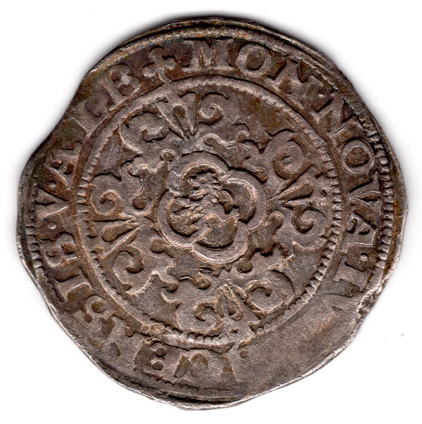  RDR Wolfgang Wilhelm 1624-1653 Münze zu 5 Albus leicht 1632 Noss 586   
