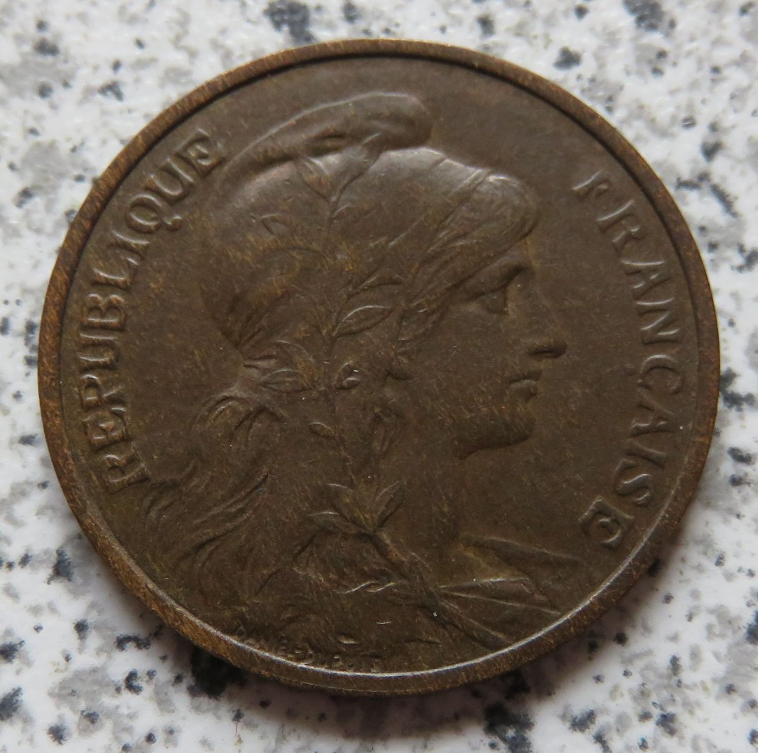  Frankreich 5 Centimes 1912 (2)   