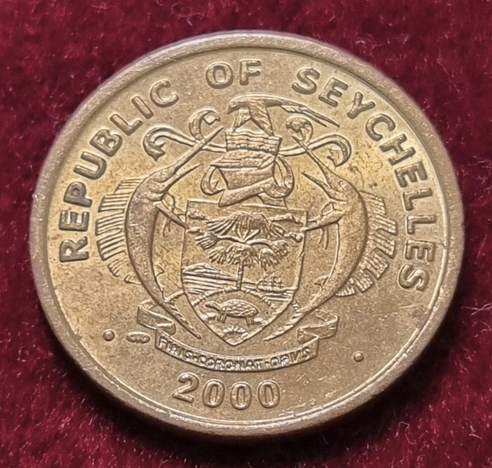  10431(10)10 Cents (Seychellen / Thunfisch) 2000/M in unc- .................. von Berlin_coins   