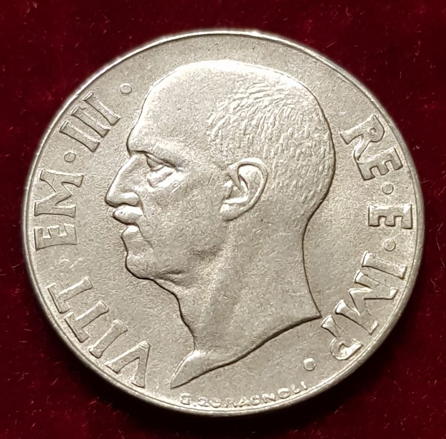  8203(1) 20 Centesimi (Italien / magnetisch / geriffelter Rand) 1942/R in vz ....... von Berlin_coins   