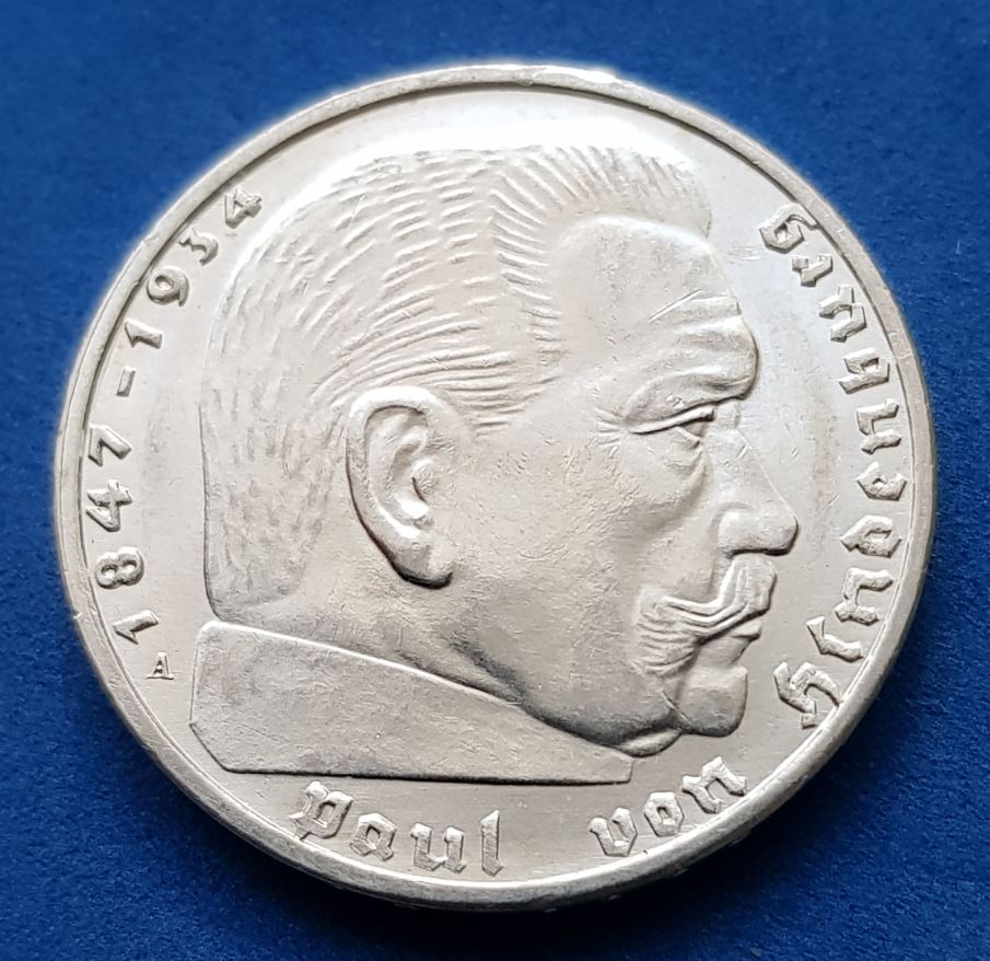  1614(4) 2 Reichsmark (3. Reich) 1939/A in vz ...................................... von Berlin_coins   