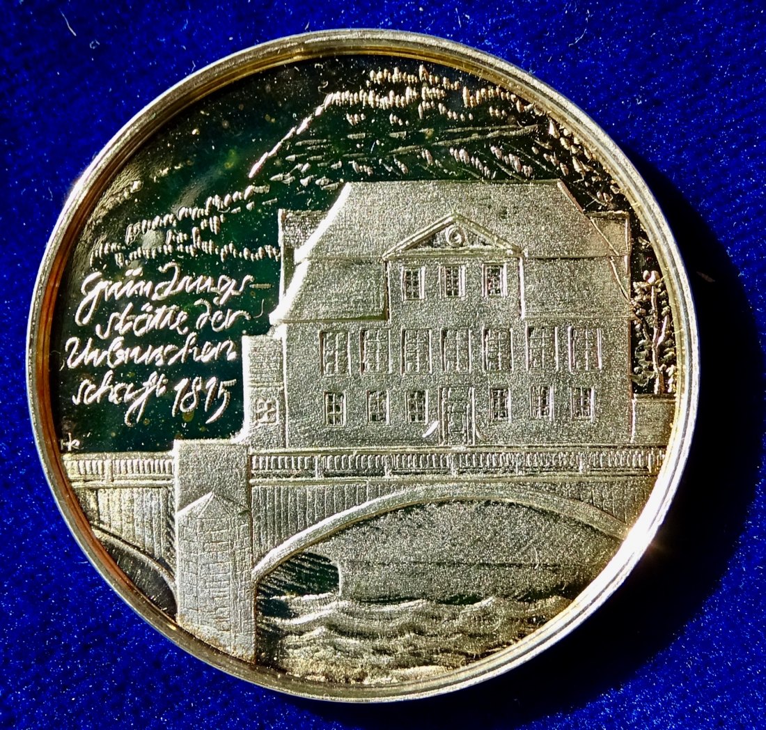  Jena 1994 Erneuerung der Tanne Silbermedaille von König   