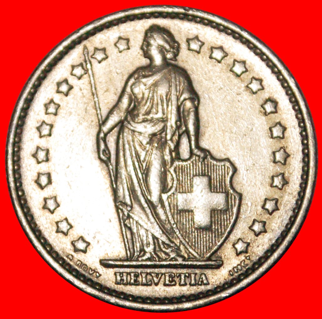  • WITHOUT STAR (1968-2021): SWITZERLAND ★ 1 FRANC 1969B! LOW START! ★ NO RESERVE!   