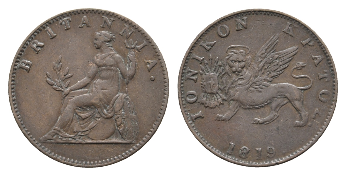  England; Medaille 1819 Bronze; 4,82 g, Ø 22 mm   