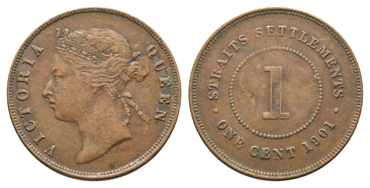  England; One Cents 1901   