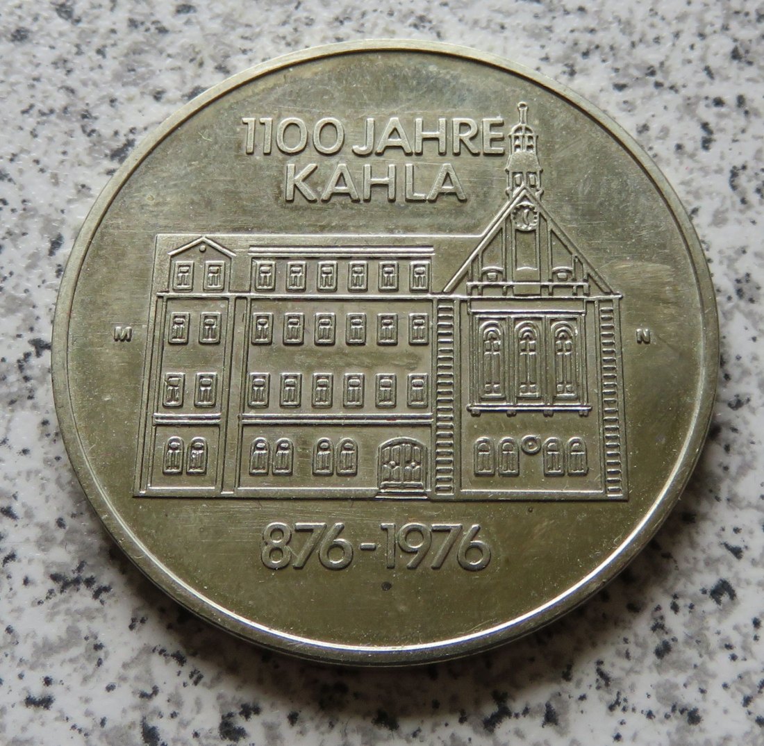  1000 Jahre Stadt Kahla (Thüringen), 1976 / Stadtwappen   