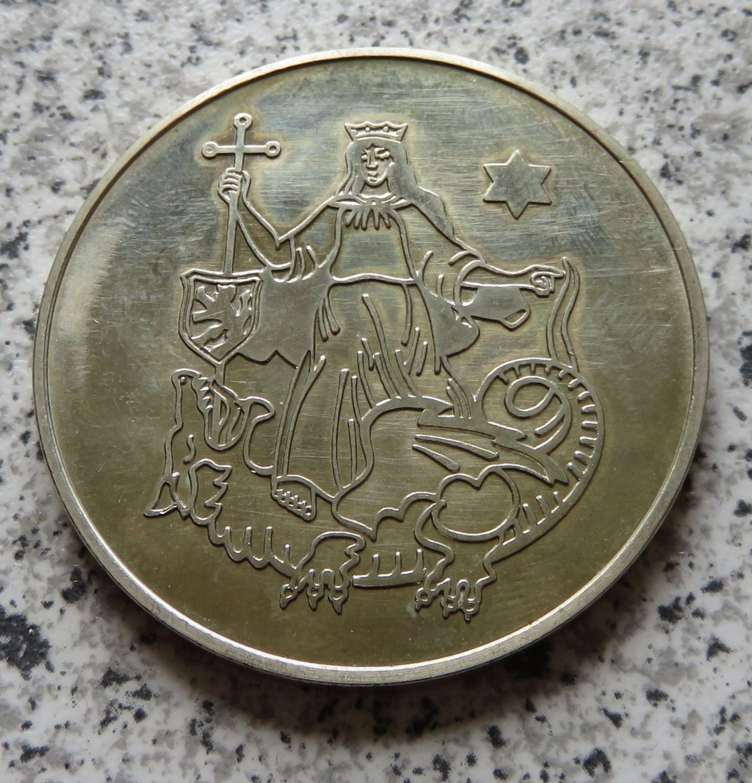  1000 Jahre Stadt Kahla (Thüringen), 1976 / Stadtwappen   