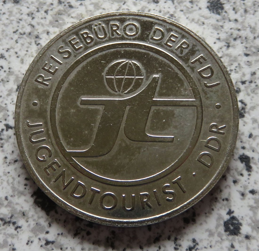  Jugendtourist - Reisebüro der FDJ / Urlaub, Ferien, Freizeit, Prägestätte A (Berlin)   