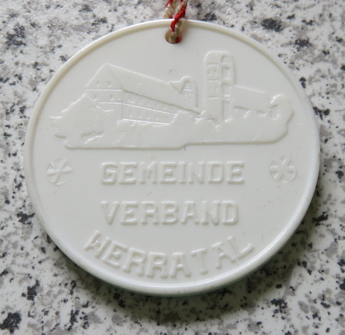 DDR-Medaille 25 Jahre Werkchor Breitungen - 100 Jahre Chorgesang, 1875 - 1975 / Gemeinde-Verband Wer   