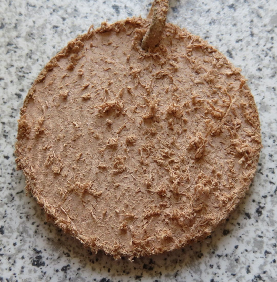  DDR-Medaille aus Leder: III. Folklorefestival der DDR, Schmalkalden 1989   