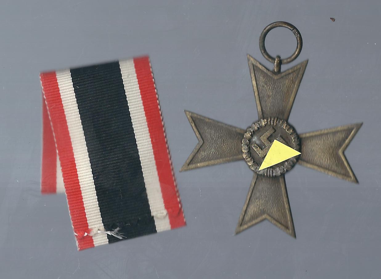  Militaria Orden II WK Verdienstkreuz ohne Schwerter Goldankauf Koblenz Frank Maurer F476   