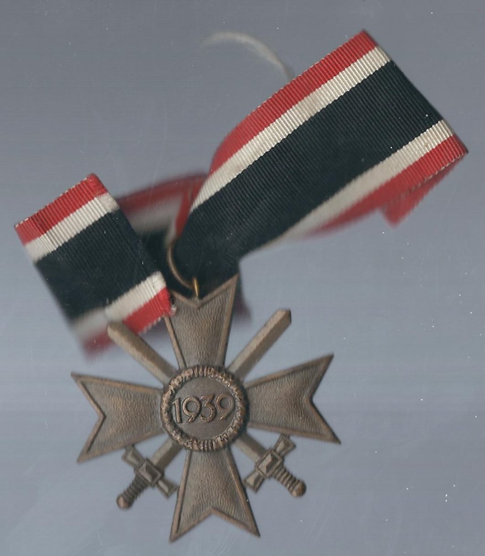  Militaria Orden I WK Verdienstkreuz mit Schwertern Goldankauf Koblenz Frank Maurer F491   