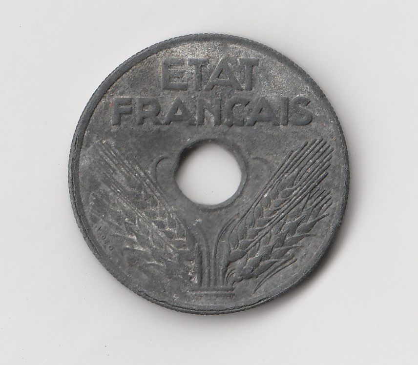  20 Centimes Frankreich 1942 Zink (M606)   