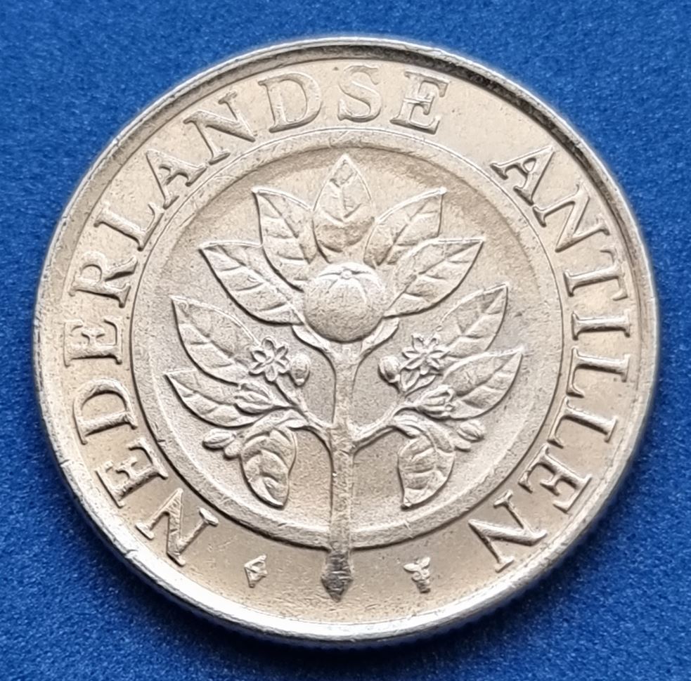  11328(5) 25 Cent (Niederländische Antillen) 1999 in vz+ ........ von Berlin_coins   