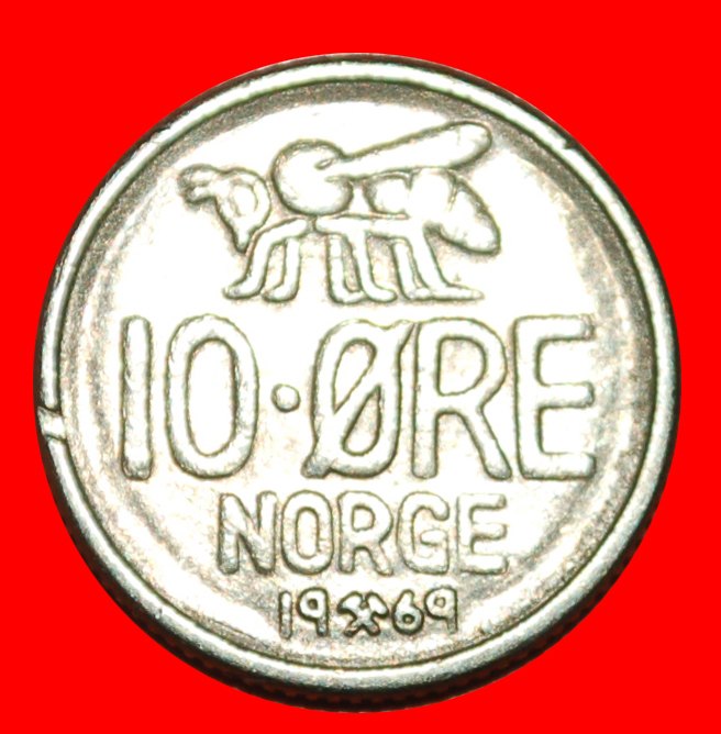  • HONEYBEE (1959-1973): NORWAY ★ 10 ORE 1969! LOW START ★ NO RESERVE!   