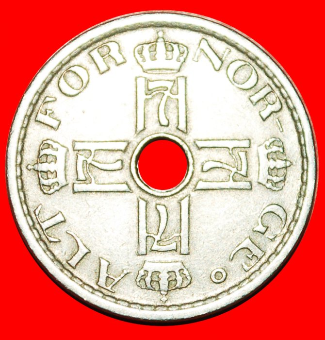  • ROSES (1926-1949): NORWAY ★ 50 ORE 1926 Haakon VII (1905-1957)! LOW START ★ NO RESERVE!   