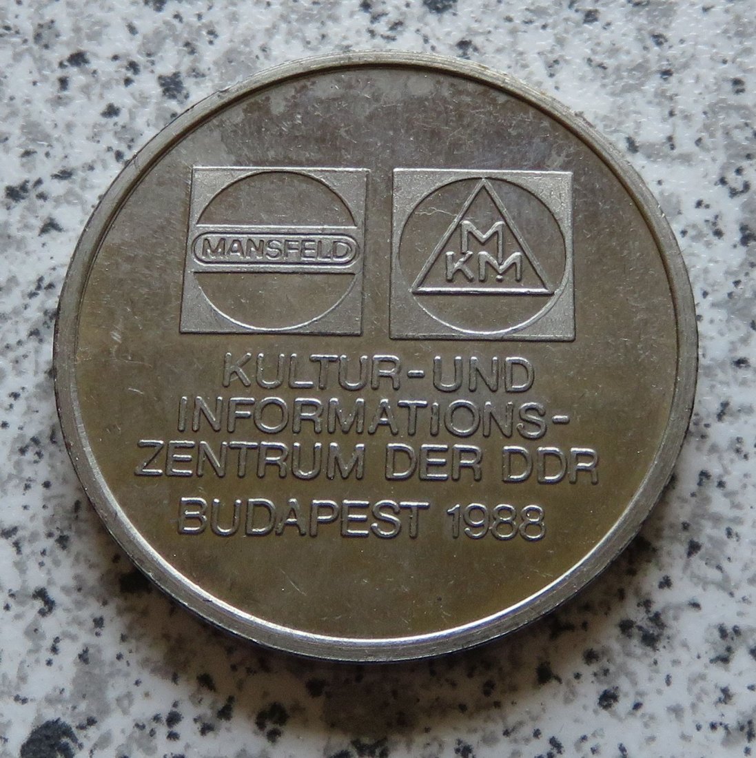  MANSFELD MKM Kultur- und Informationszentrum der DDR Budapest 1988 / Flamme der Freundschaft, selten   