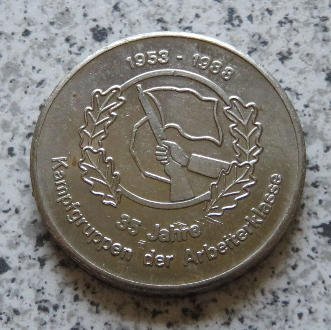  Hettstedt: Gräfenhainichen / 35 Jahre Kampfgruppen der Arbeiterklasse 1953 - 1988, G86   