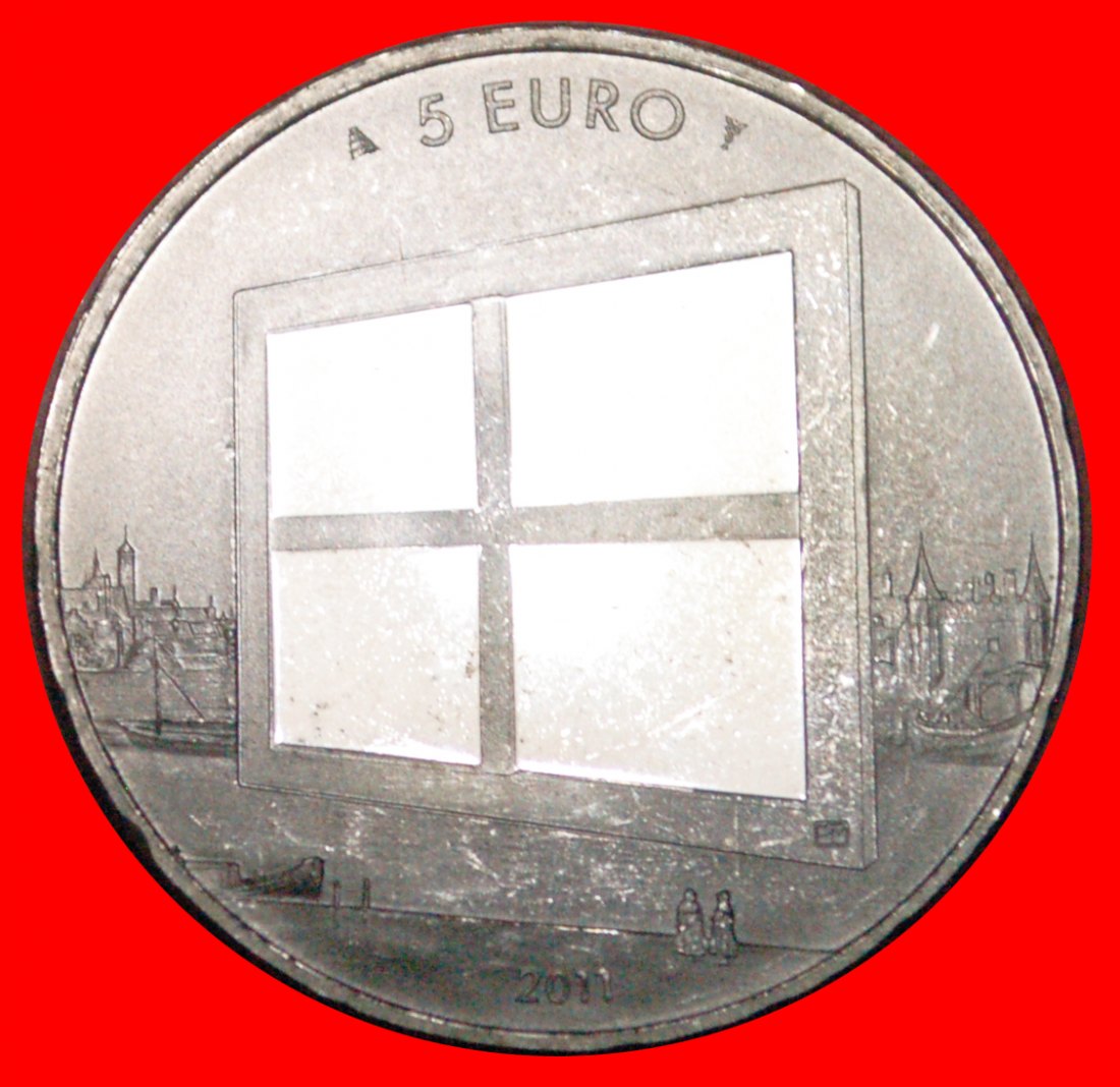  • FENSTER und SCHIFFE: NIEDERLANDE ★ 5 EURO 2011! BEATRIX (1980-2013) OHNE VORBEHALT!   