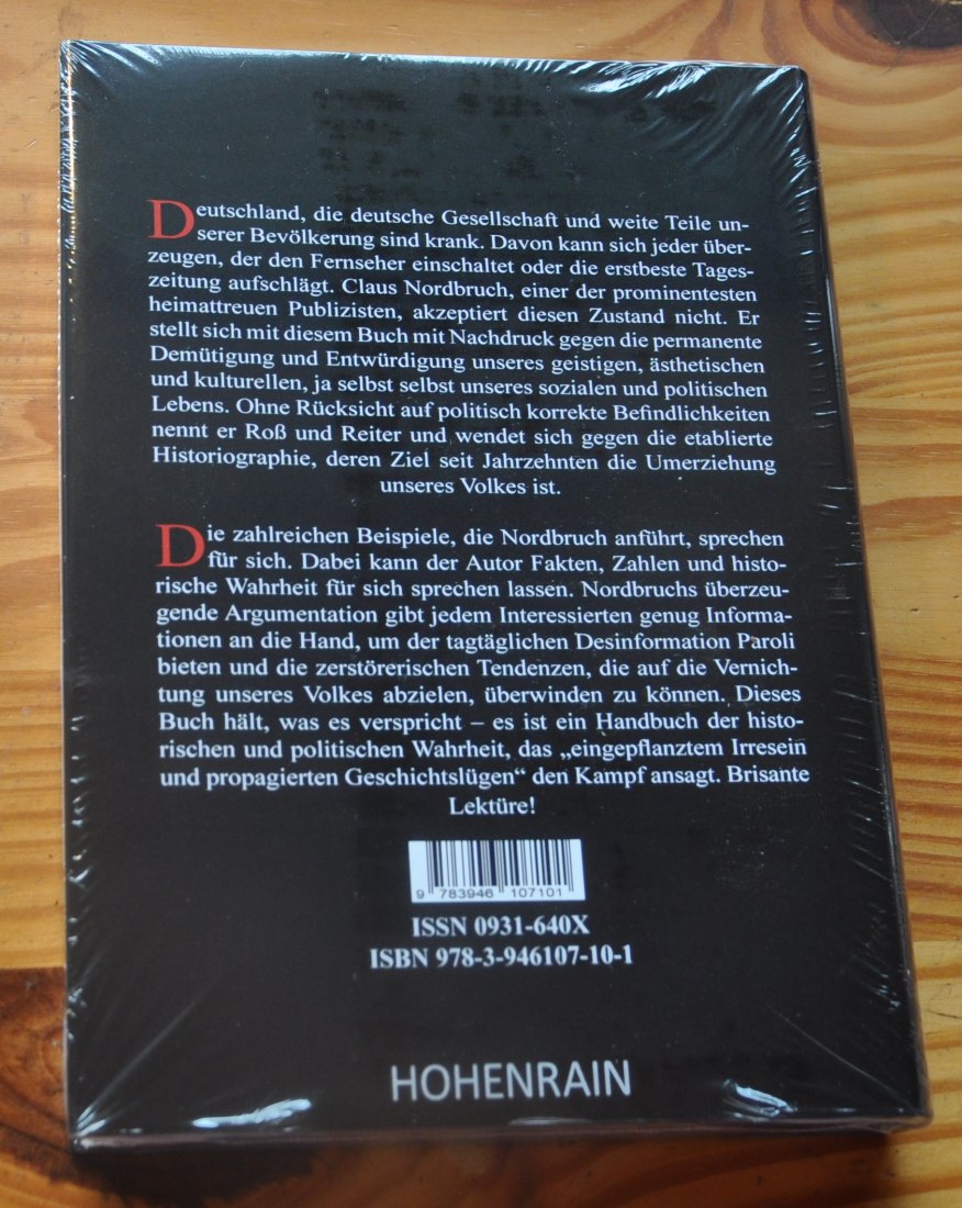 FÜR DEUTSCHLAND ***SIGNIERTES EXEMPLAR*** druckfrisch 2019 - Gegen Irresein und Geschichtslügen -