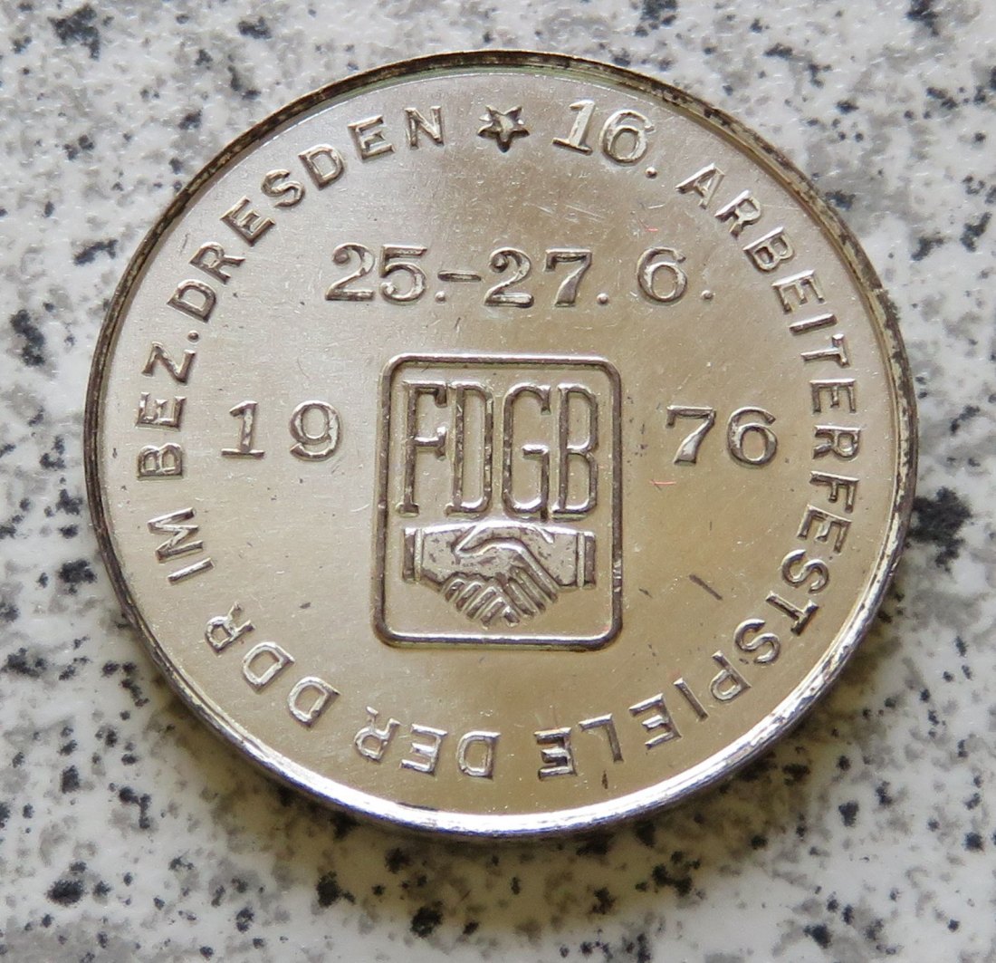  16. Arbeiterfestspiele der DDR im Bezirk Dresden, FDGB, 25. - 27.6.1976   